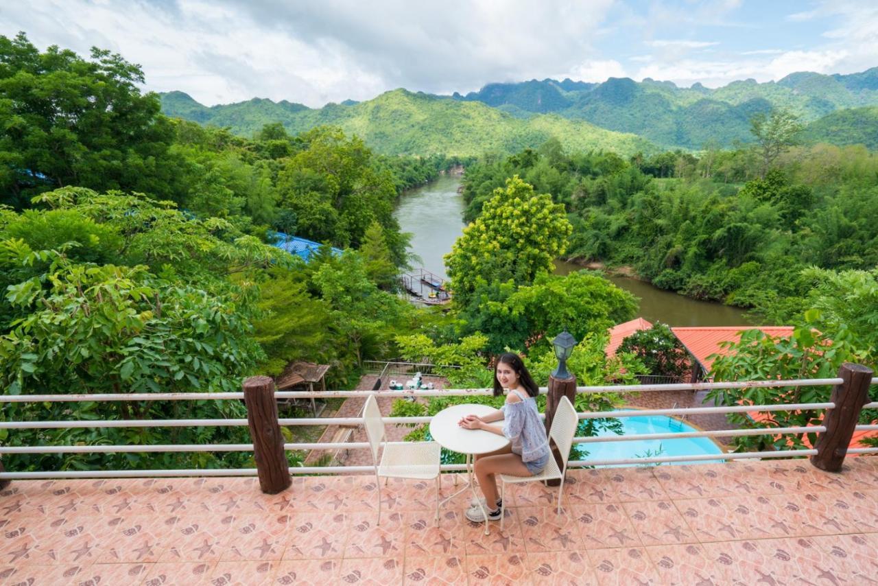 Star Hill River Kwai Resort Ban Kaeng Raboet Exteriör bild