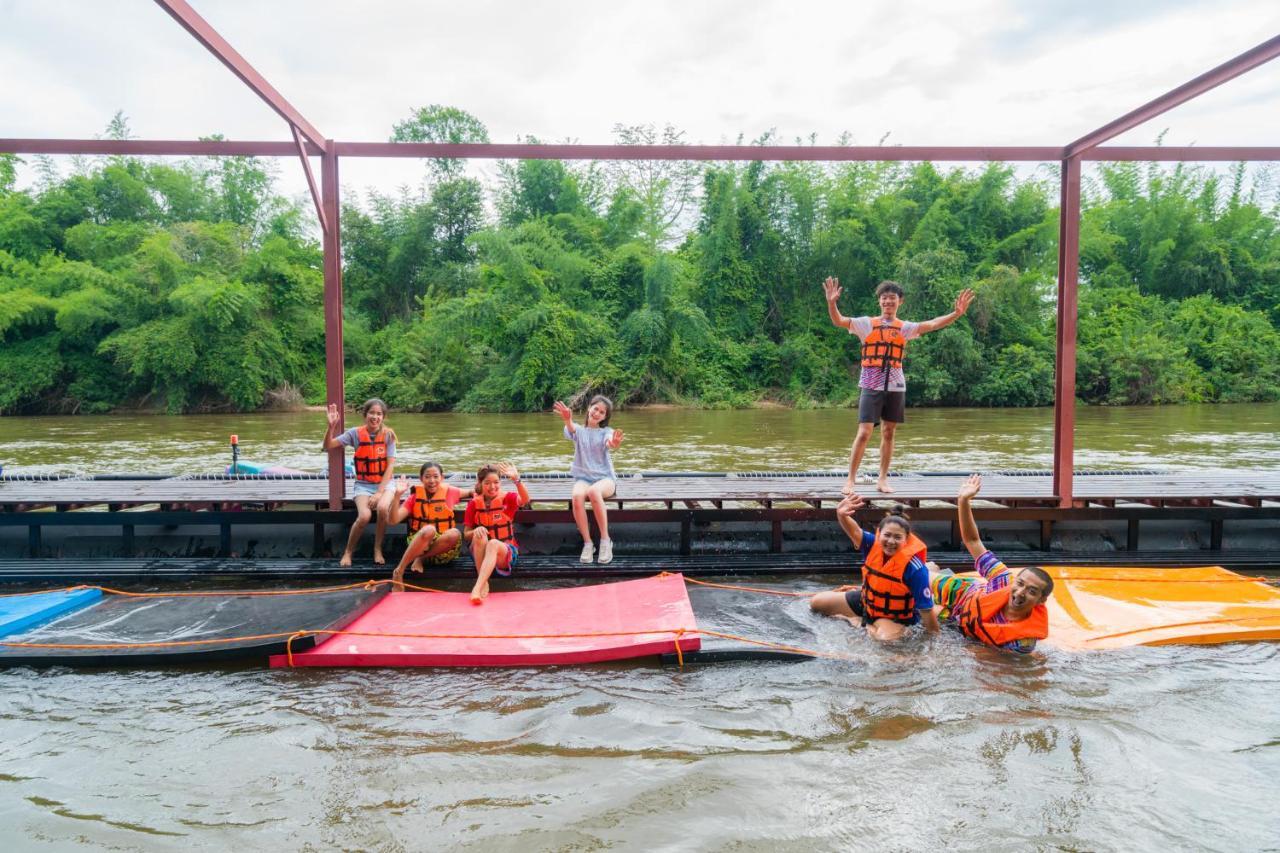 Star Hill River Kwai Resort Ban Kaeng Raboet Exteriör bild