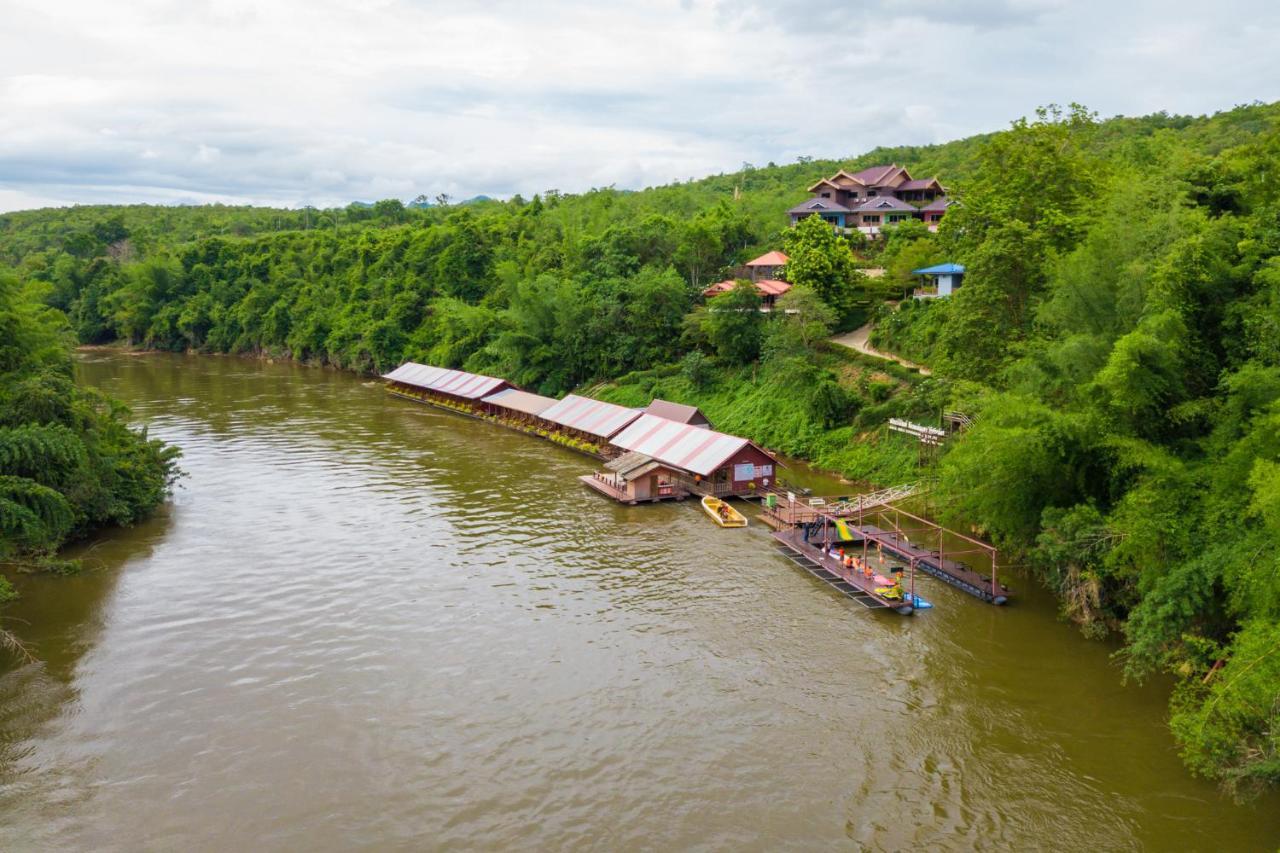 Star Hill River Kwai Resort Ban Kaeng Raboet Exteriör bild