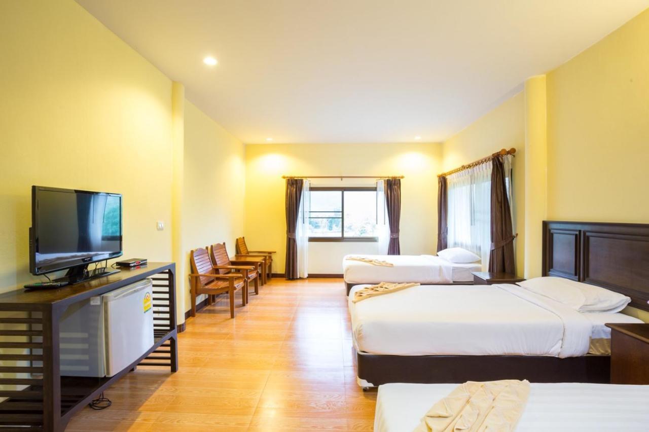 Star Hill River Kwai Resort Ban Kaeng Raboet Exteriör bild