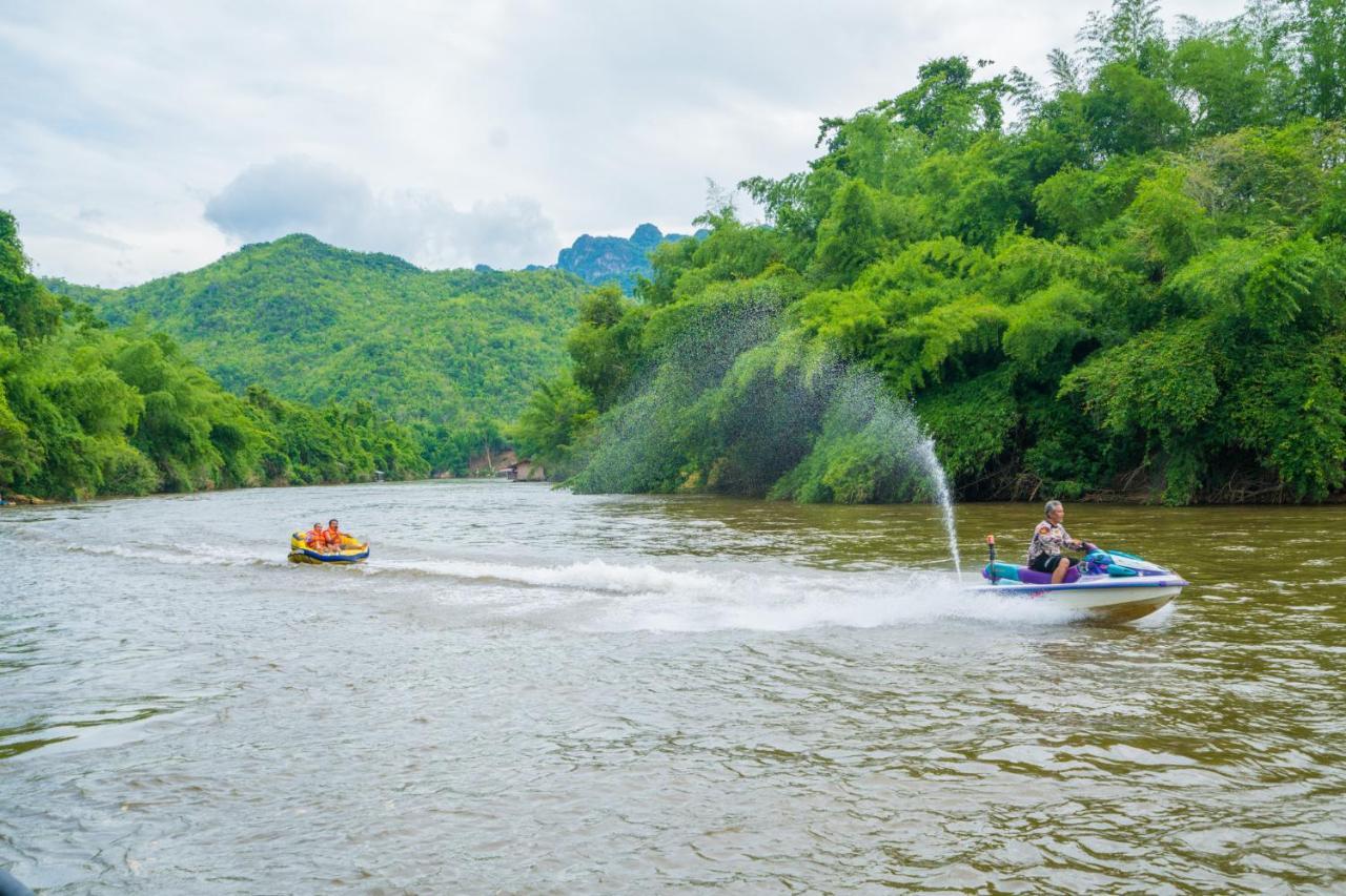 Star Hill River Kwai Resort Ban Kaeng Raboet Exteriör bild