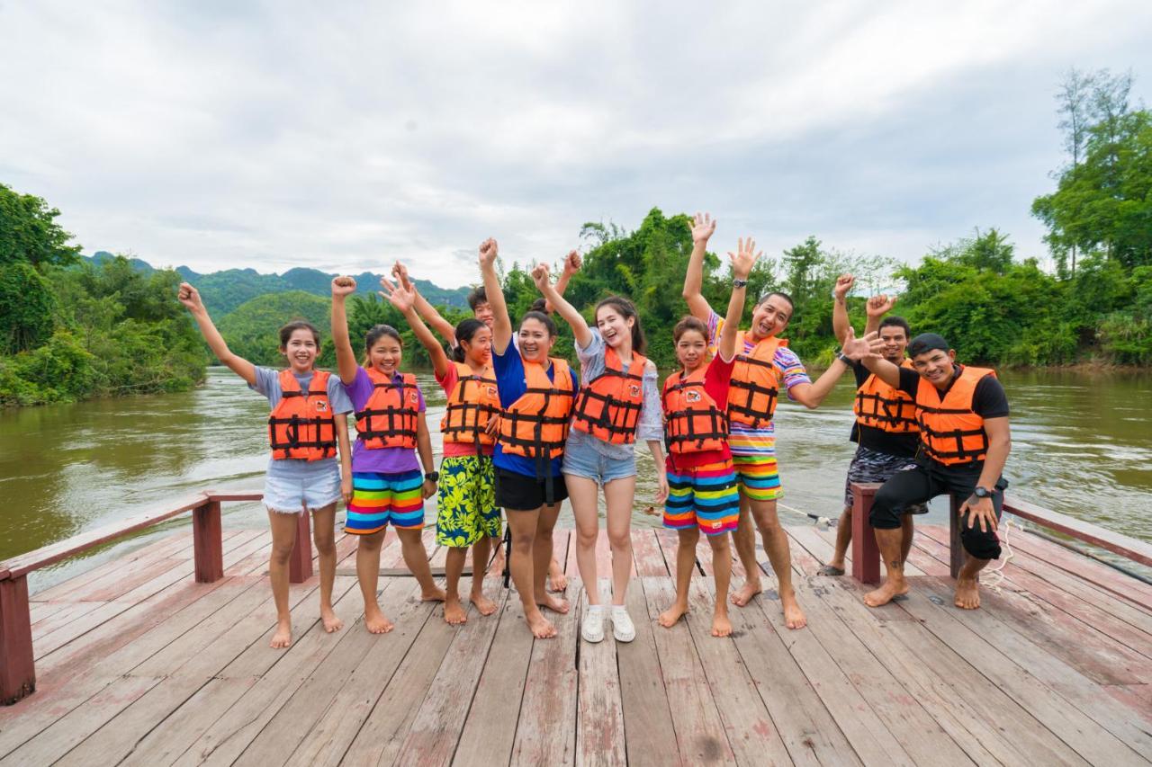 Star Hill River Kwai Resort Ban Kaeng Raboet Exteriör bild