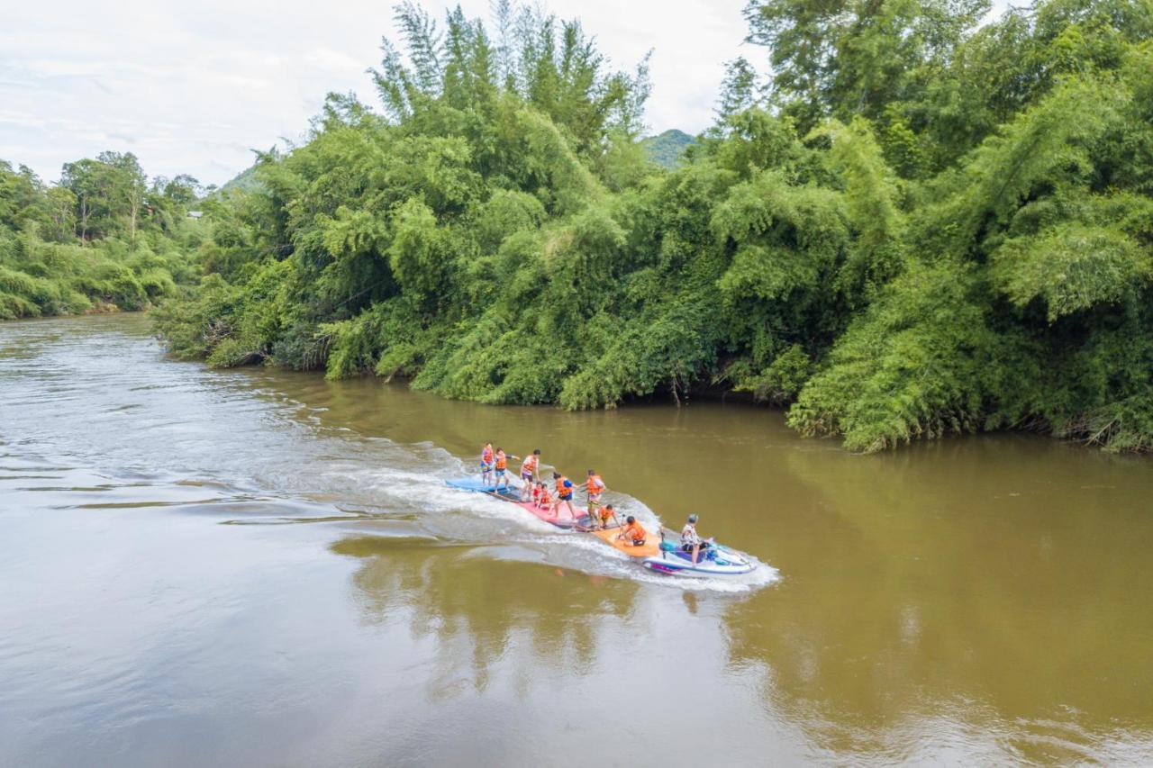 Star Hill River Kwai Resort Ban Kaeng Raboet Exteriör bild
