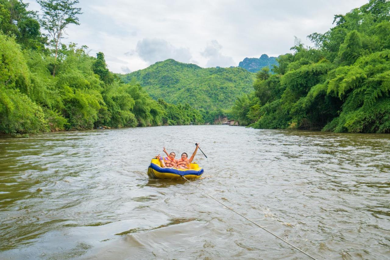 Star Hill River Kwai Resort Ban Kaeng Raboet Exteriör bild