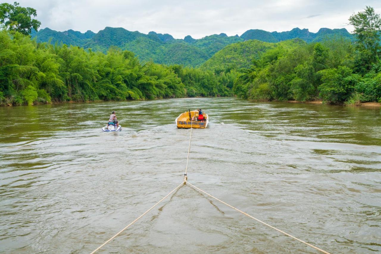 Star Hill River Kwai Resort Ban Kaeng Raboet Exteriör bild