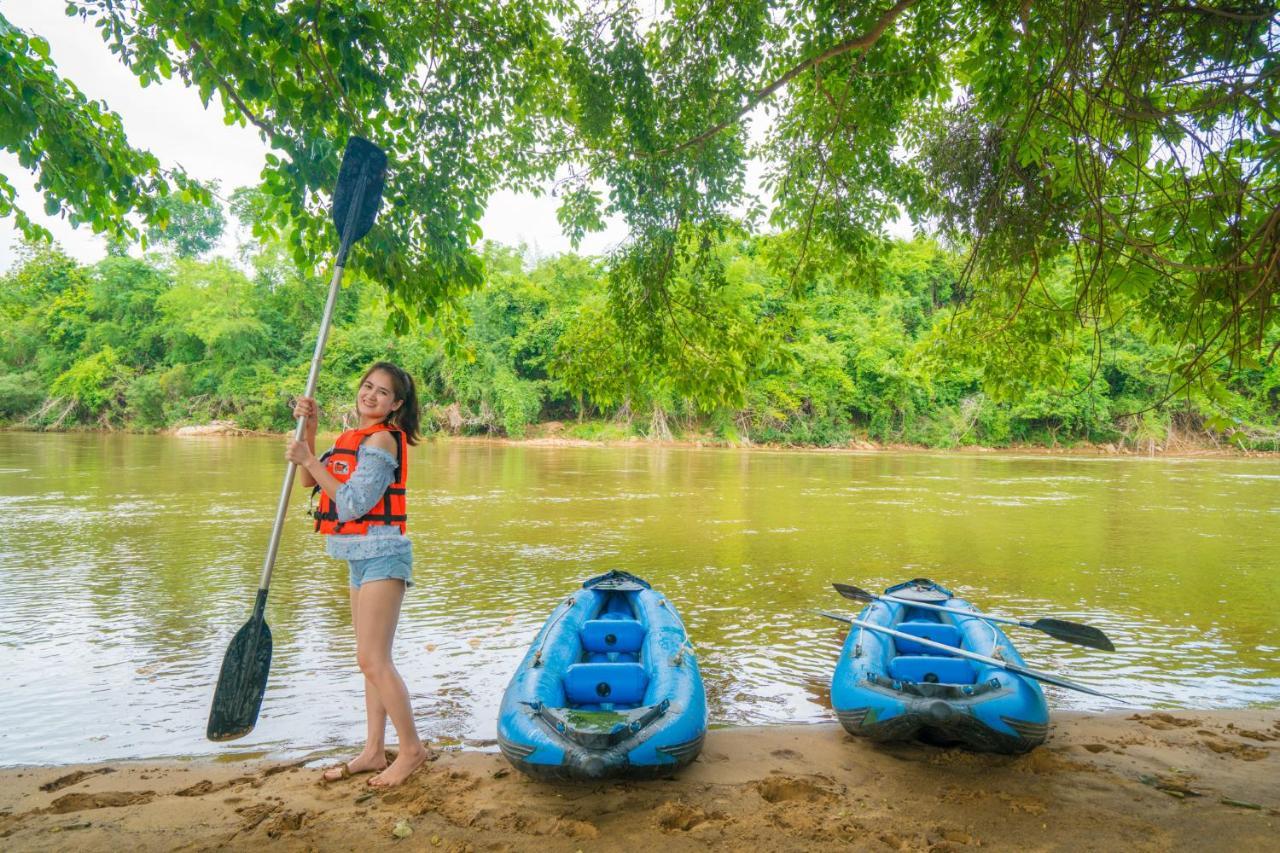 Star Hill River Kwai Resort Ban Kaeng Raboet Exteriör bild