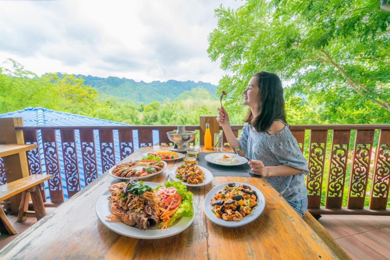 Star Hill River Kwai Resort Ban Kaeng Raboet Exteriör bild