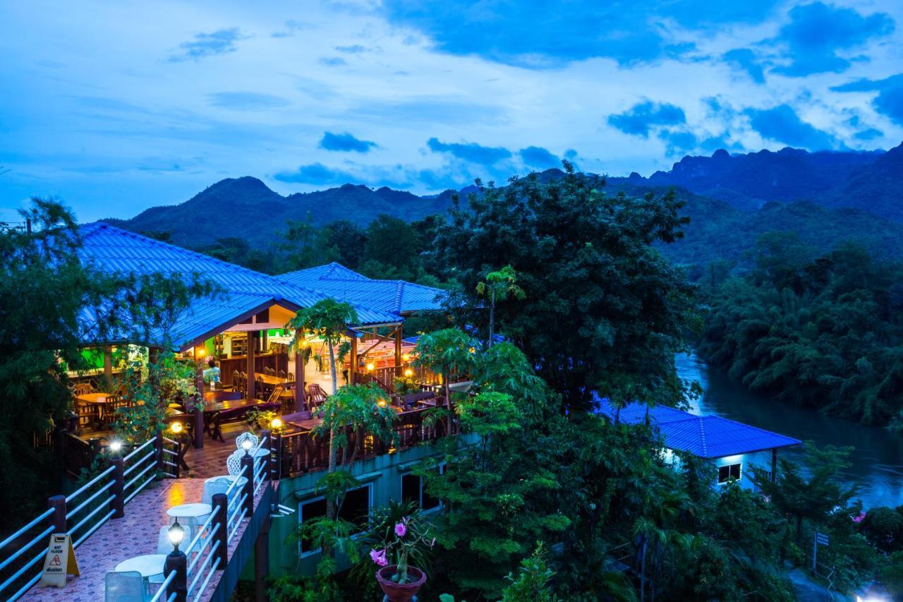 Star Hill River Kwai Resort Ban Kaeng Raboet Exteriör bild